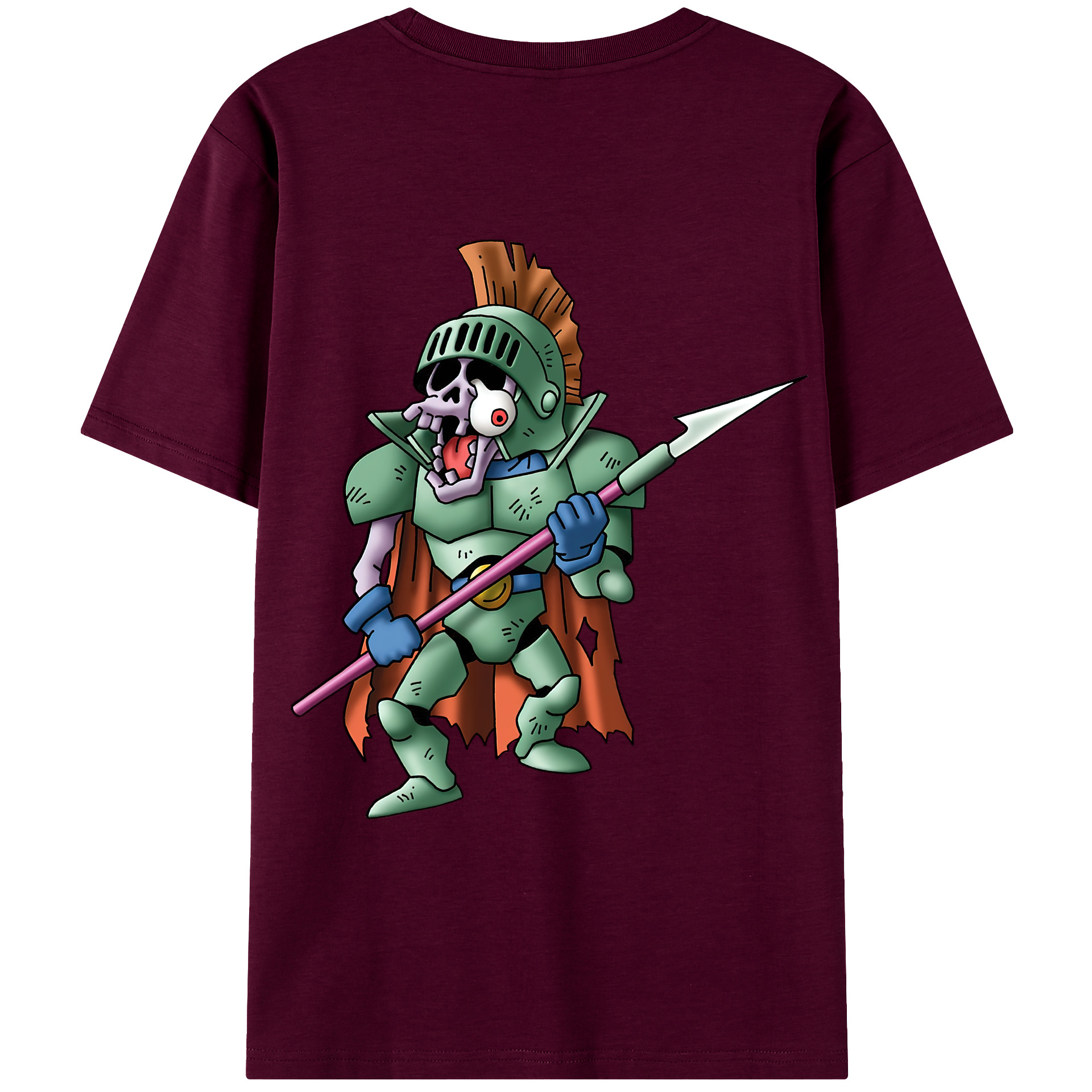 （画像用） ドラゴンクエスト Doragon Kuesuto Dragon Quest レディース半袖Tシャツ(バックプリント)
